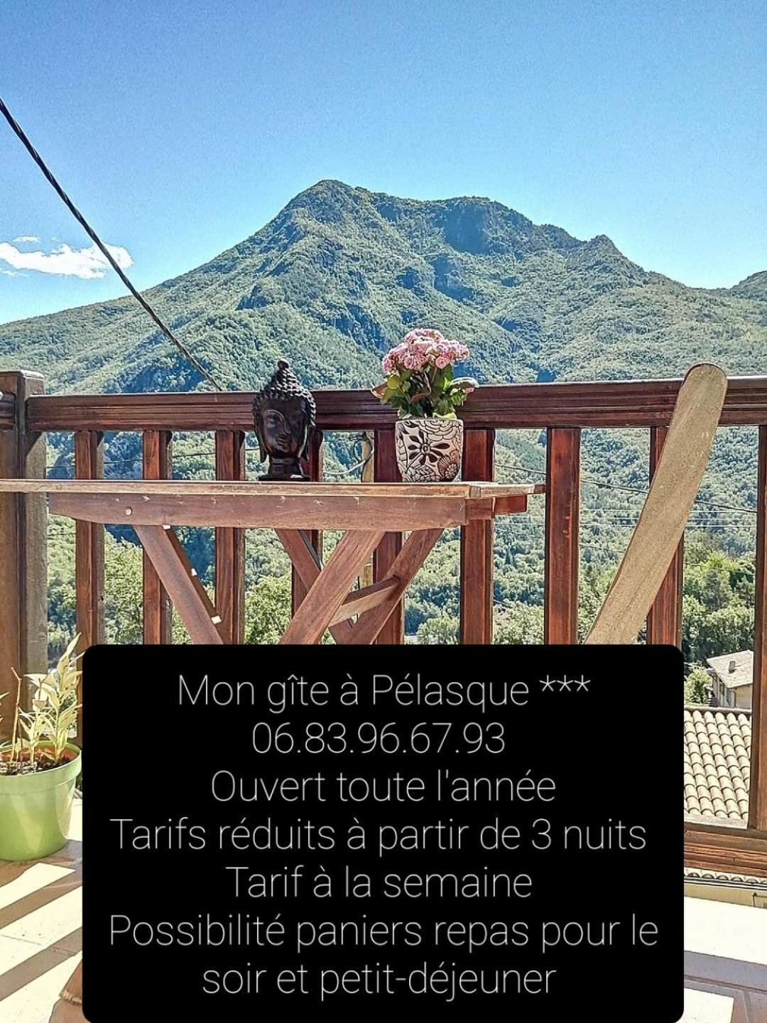 Mon Gite A Pelasque Lantosque Buitenkant foto